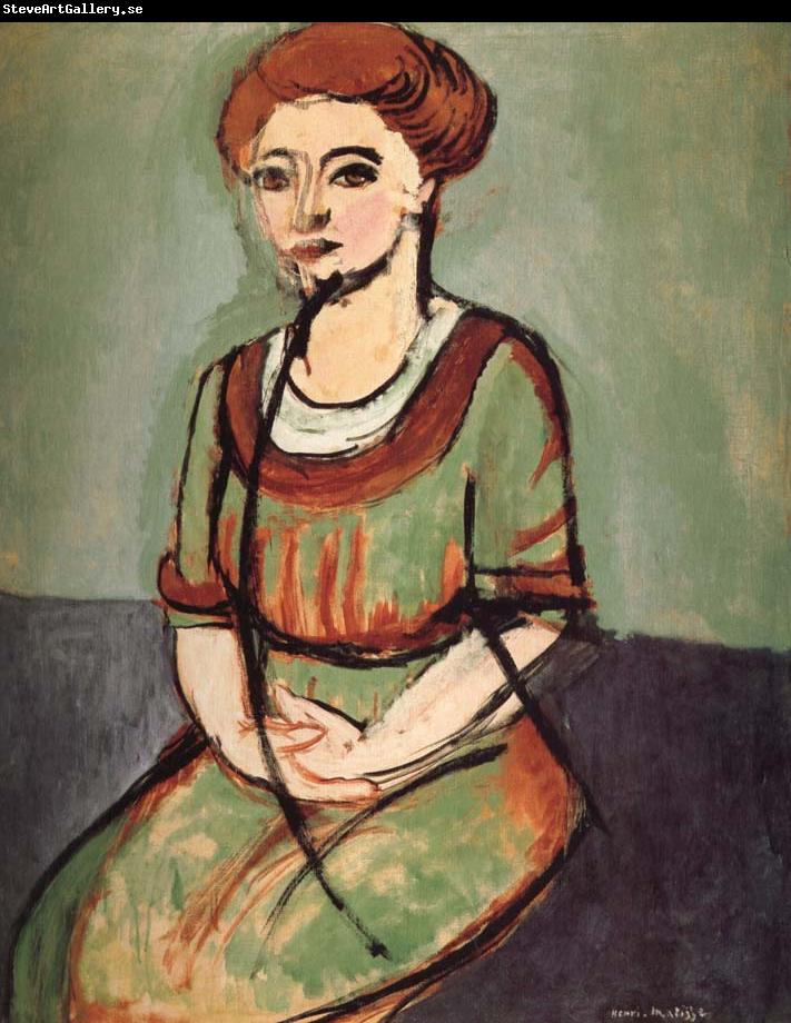 Henri Matisse Olga portrait